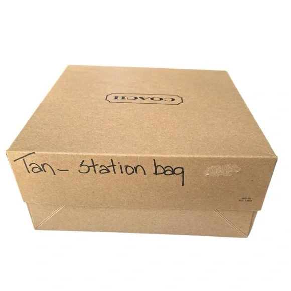 Coach Vintage Willis Station Leather Crossbody with Matching Checkbook Cover Tan - Picture 16 of 17